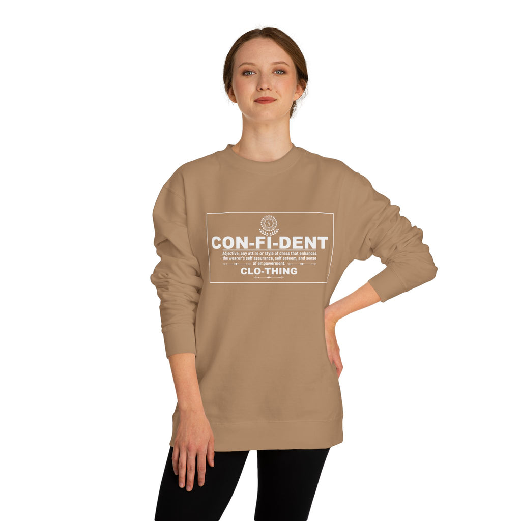 2.3 Confident Clothing Unisex Crew Neck Sweatshirt