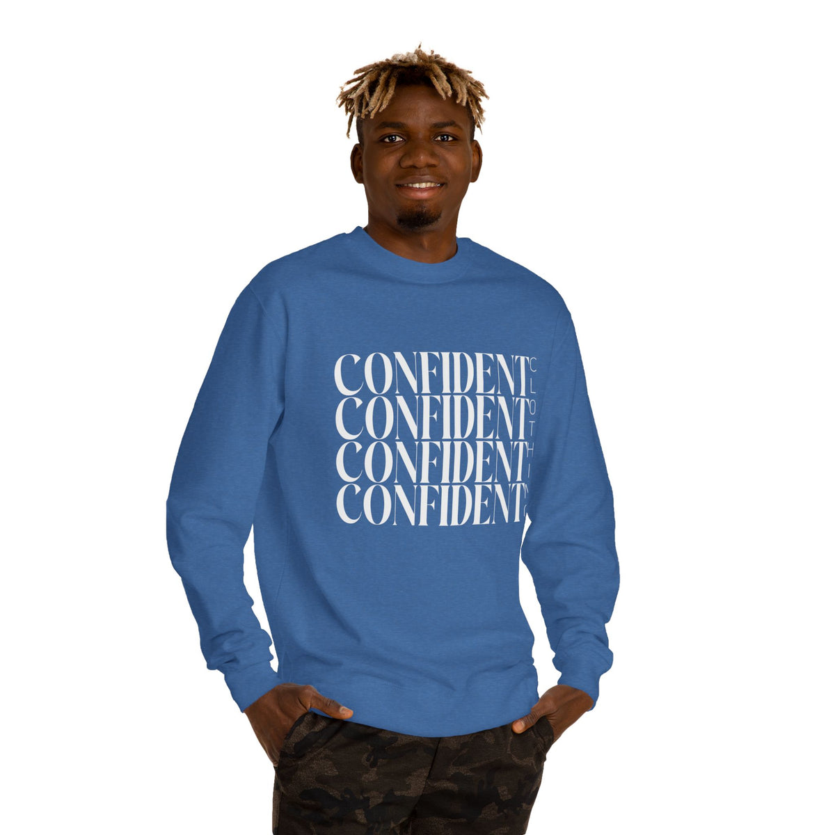 2.2 Confident Clothing Unisex Crew Neck Sweatshirt