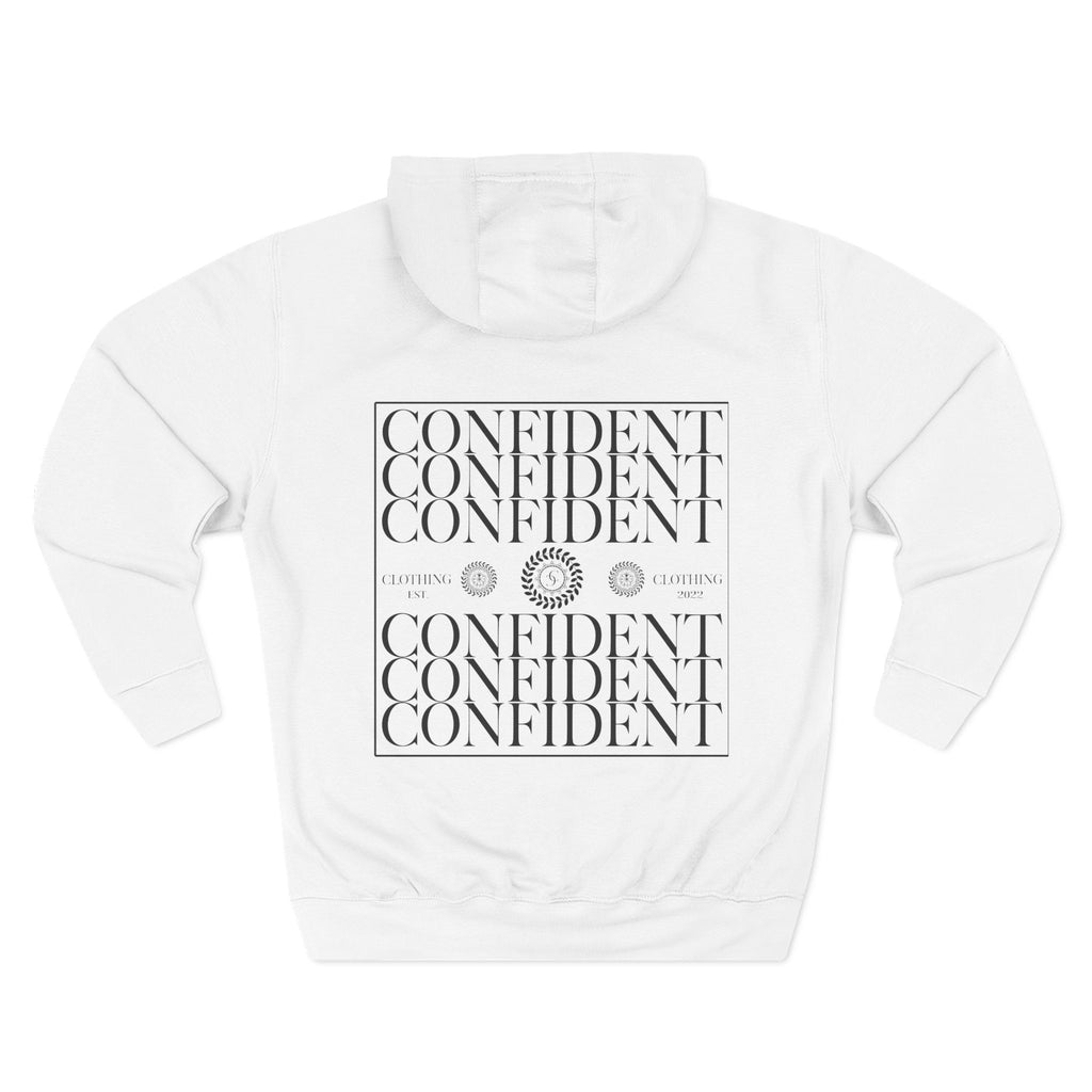 0.9 Confident Clothing Graphic Fleece Hoodie