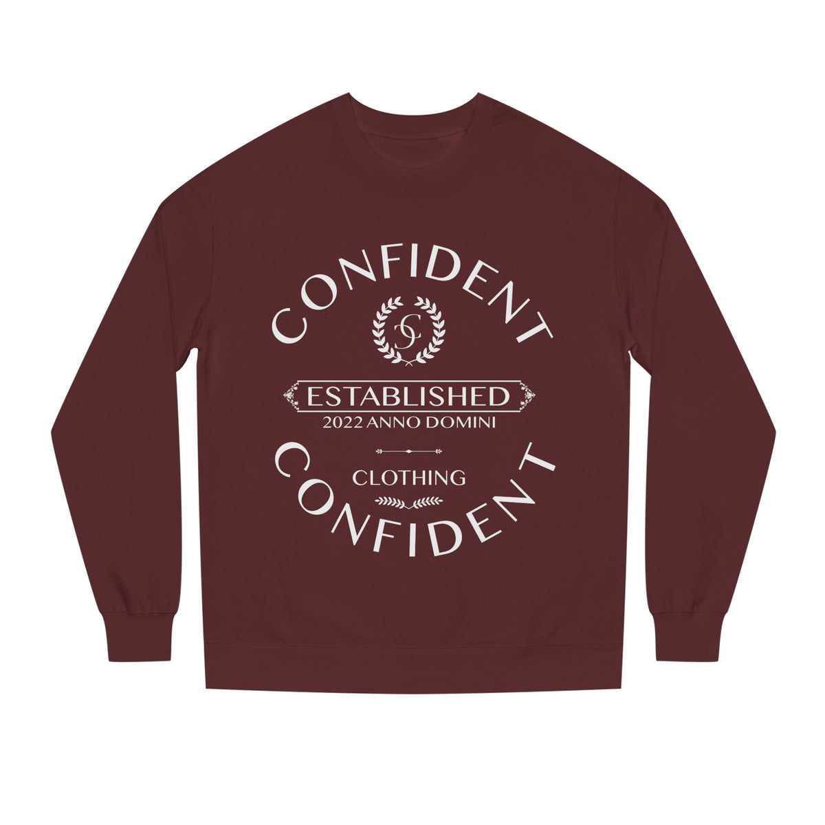 0.1 Confident Clothing Unisex Crew Neck Sweatshirt