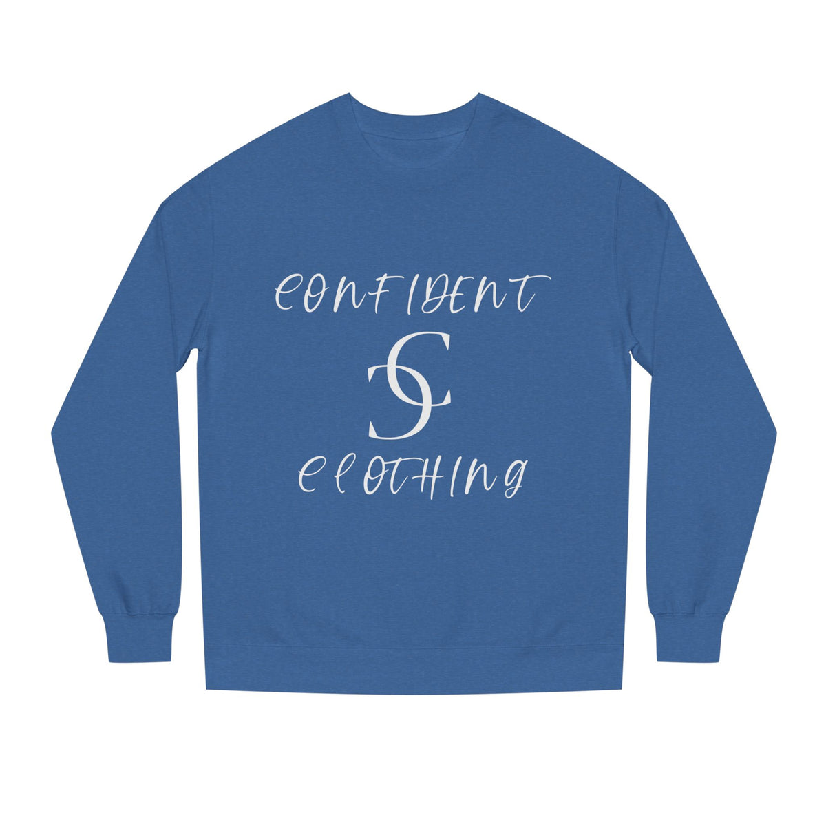 0.6 Confident Clothing Unisex Crew Neck Sweatshirt