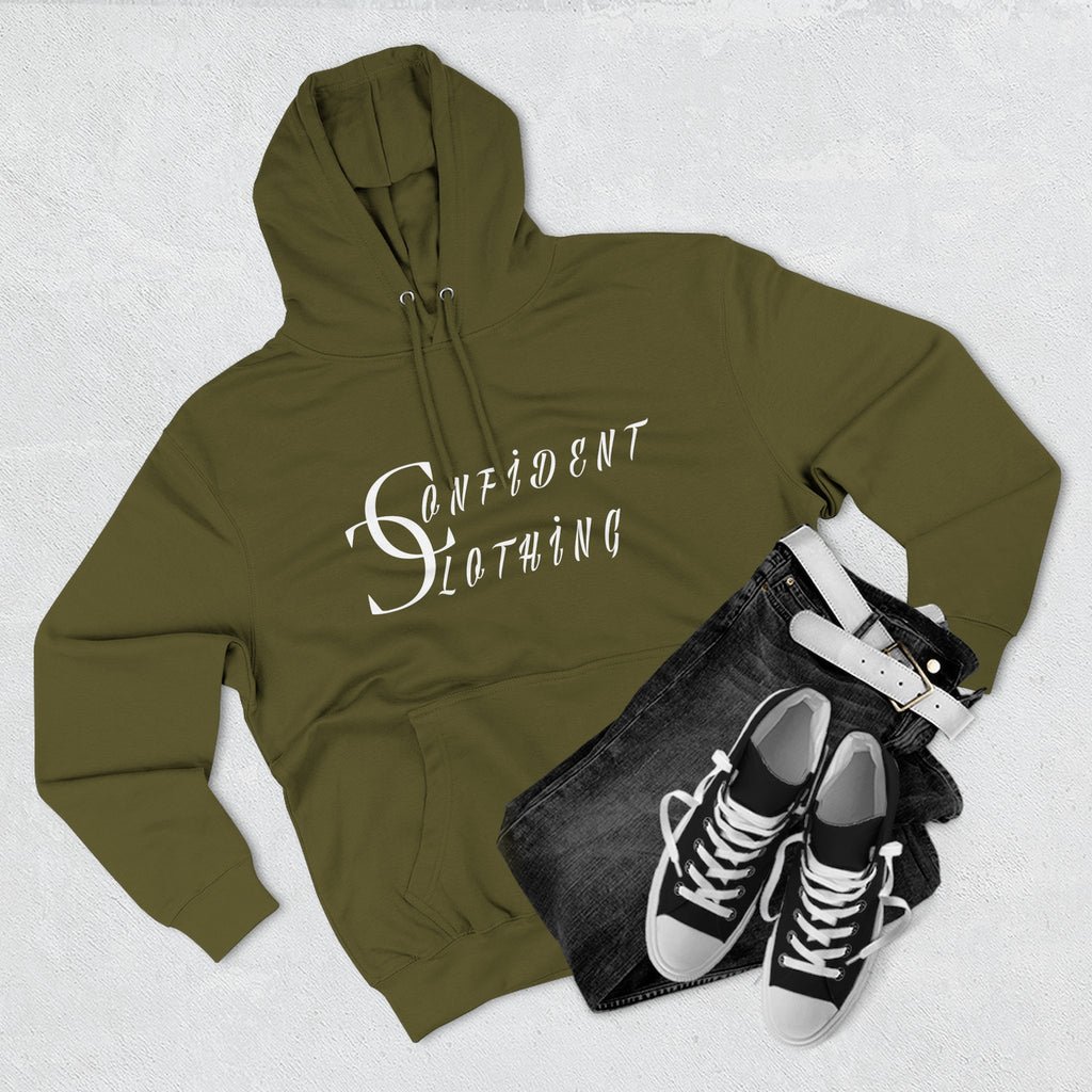 0.3 Confident Slaying Inspirational Fleece Hoodie