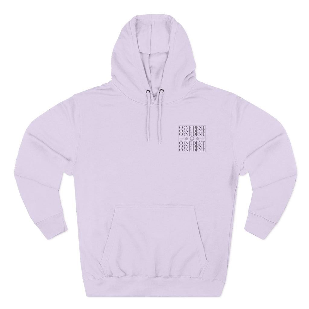 0.9 Confident Clothing Graphic Fleece Hoodie