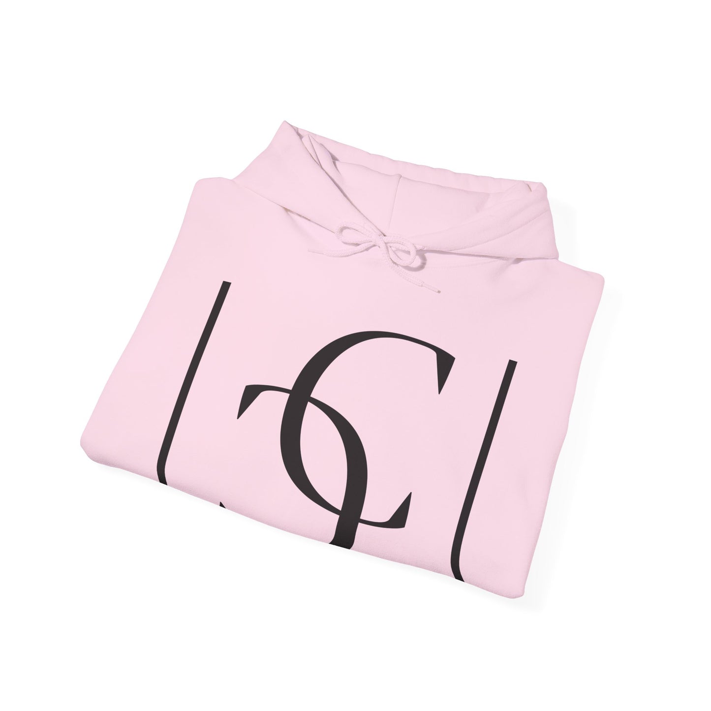 cc (Unisex) multi-color Confident Clothing (ELITE) Luxury Hooded Sweatshirt (black logo)