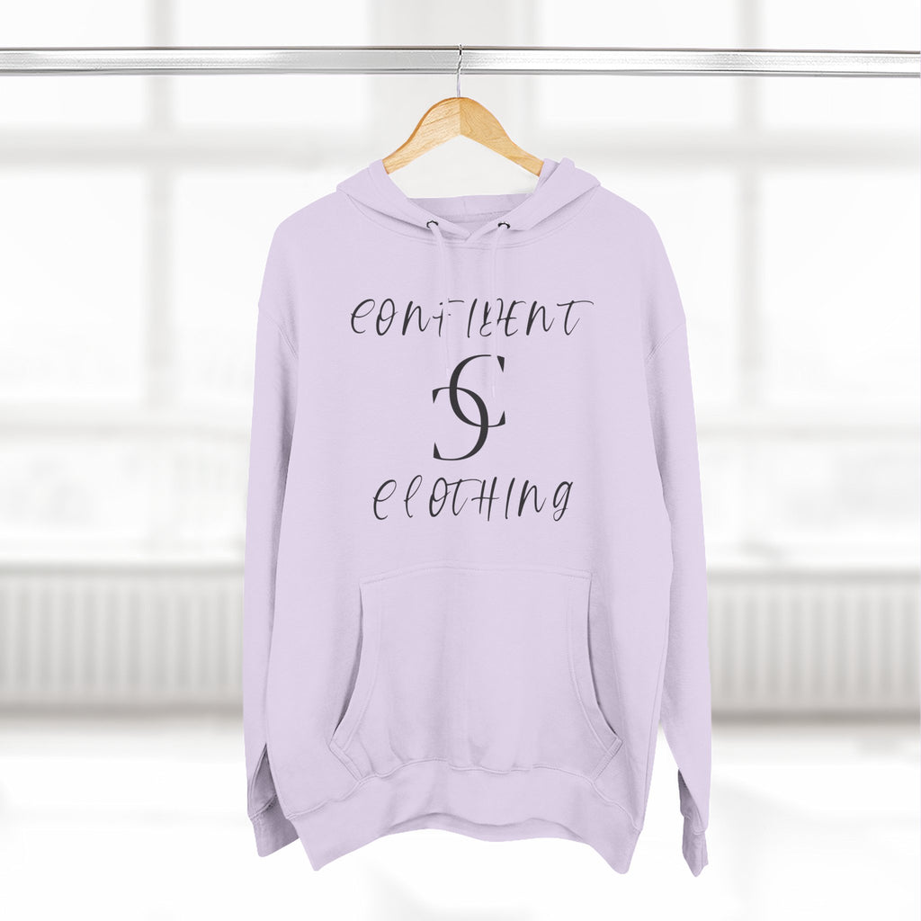 0.4 Confident Slaying Inspirational Fleece Hoodie