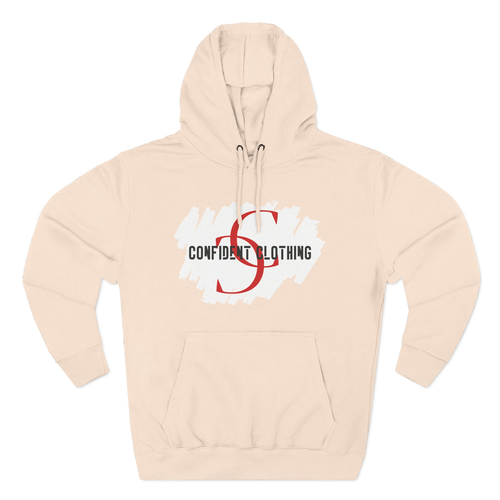 1.8 Confident Clothing Logo Fleece Hoodie
