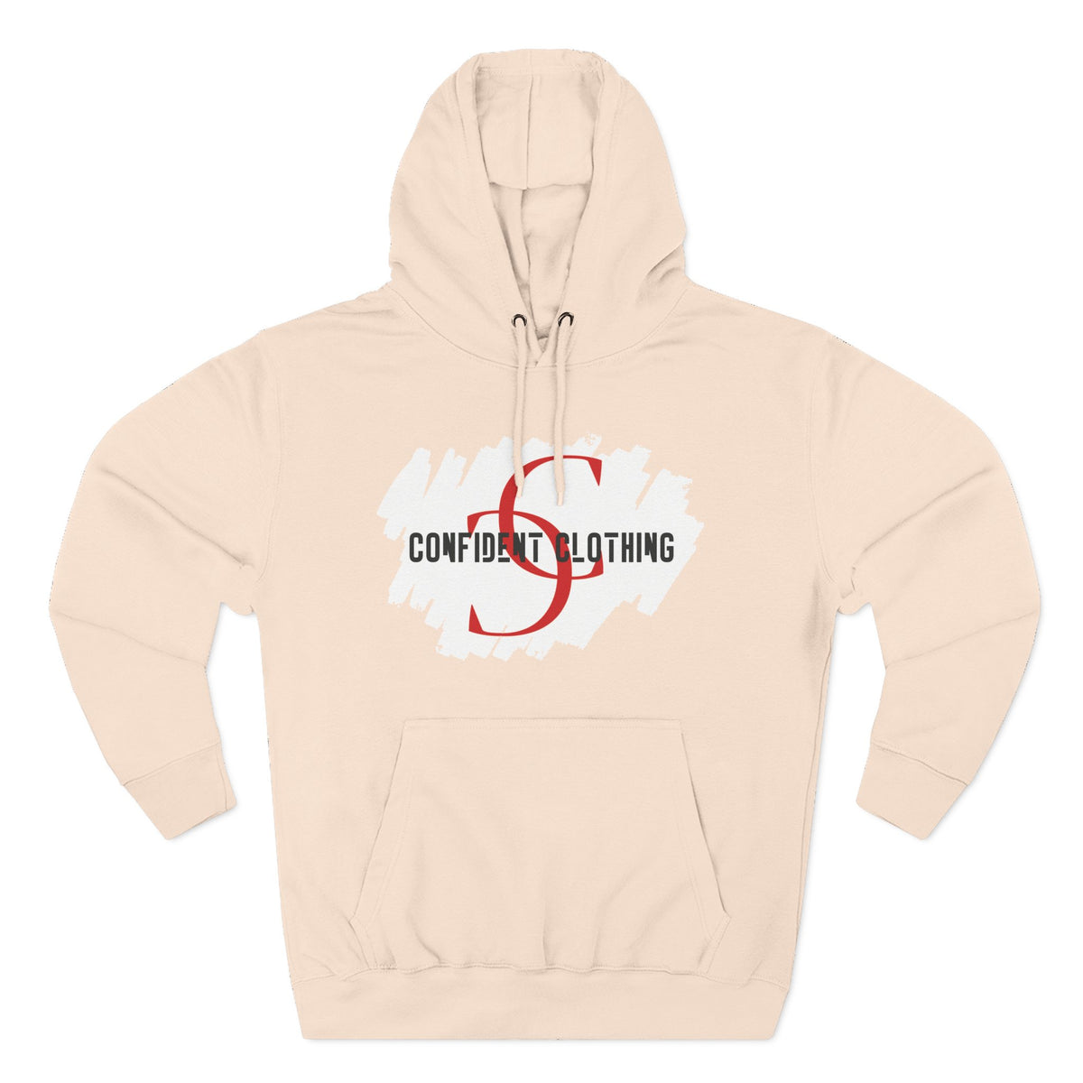 1.8 Confident Clothing Logo Fleece Hoodie