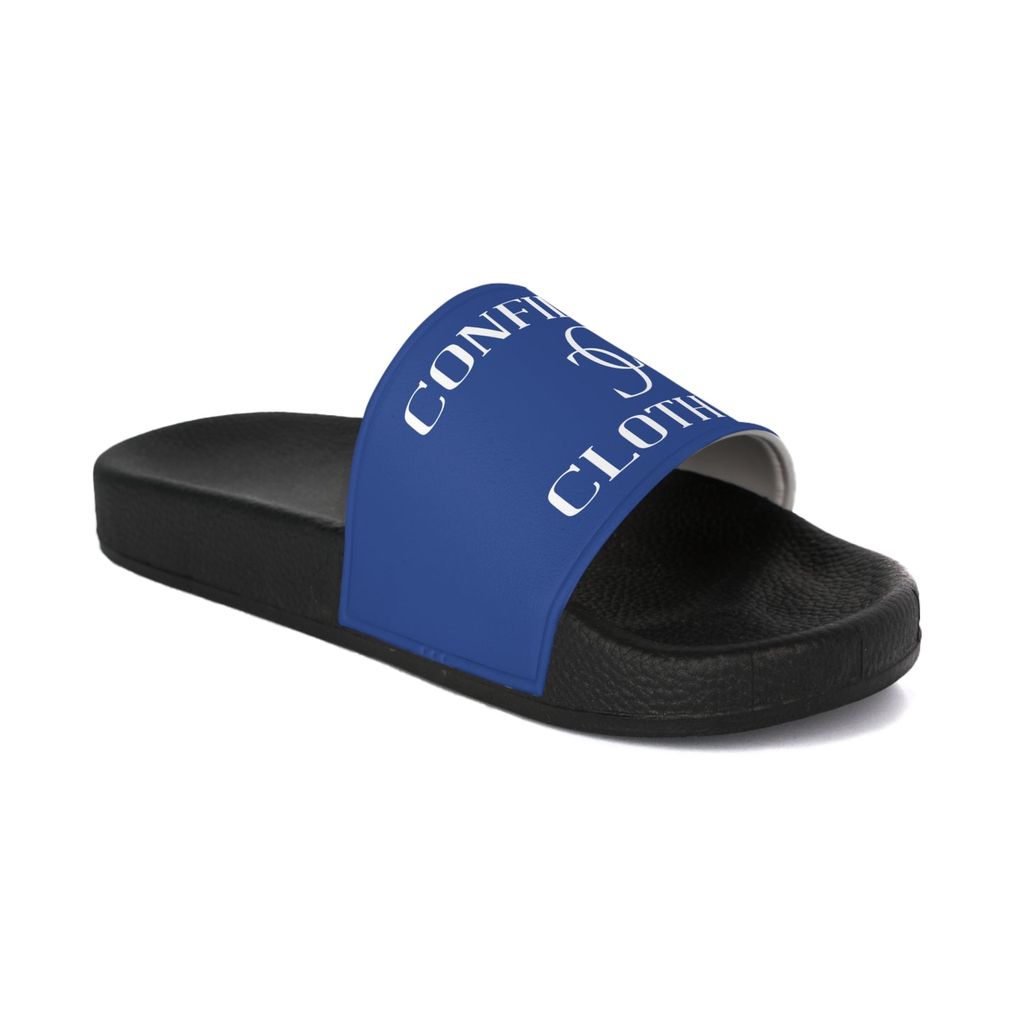 (sliders) Confident Clothing Slide Sandals scc (blue)