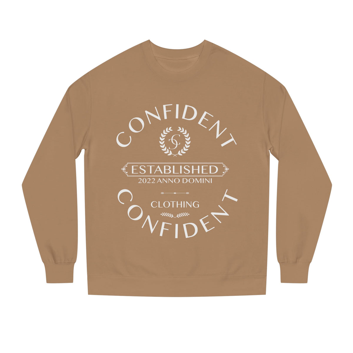 0.1 Confident Clothing Unisex Crew Neck Sweatshirt
