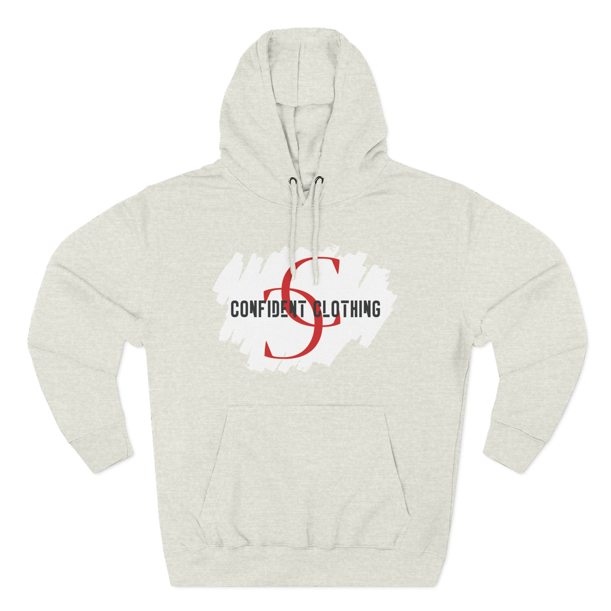 1.8 Confident Clothing Logo Fleece Hoodie