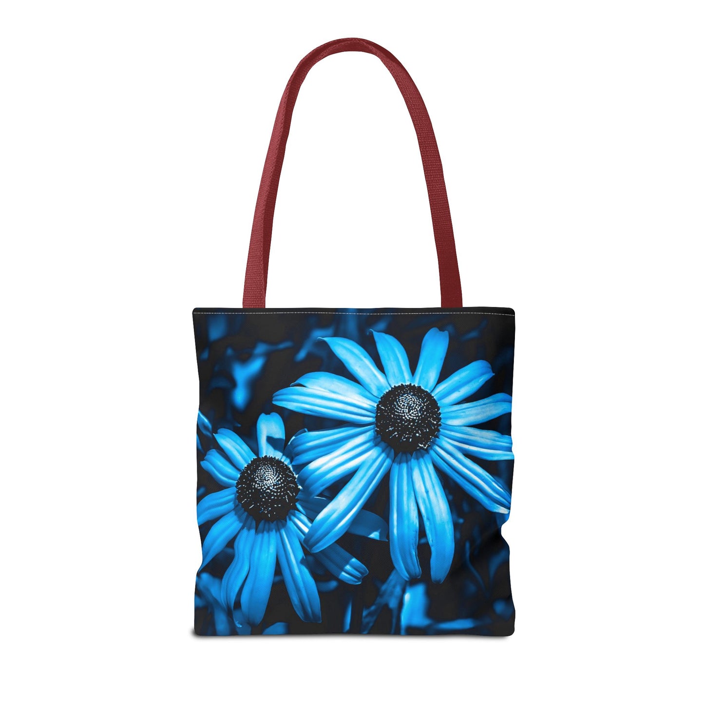 Turquoise Sunflower Tote Bag