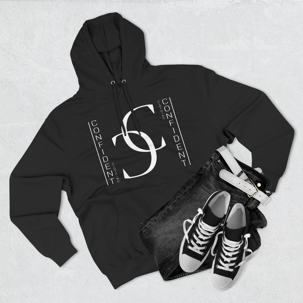 1.2 Confident Clothing Casual Graphic Fleece Hoodie