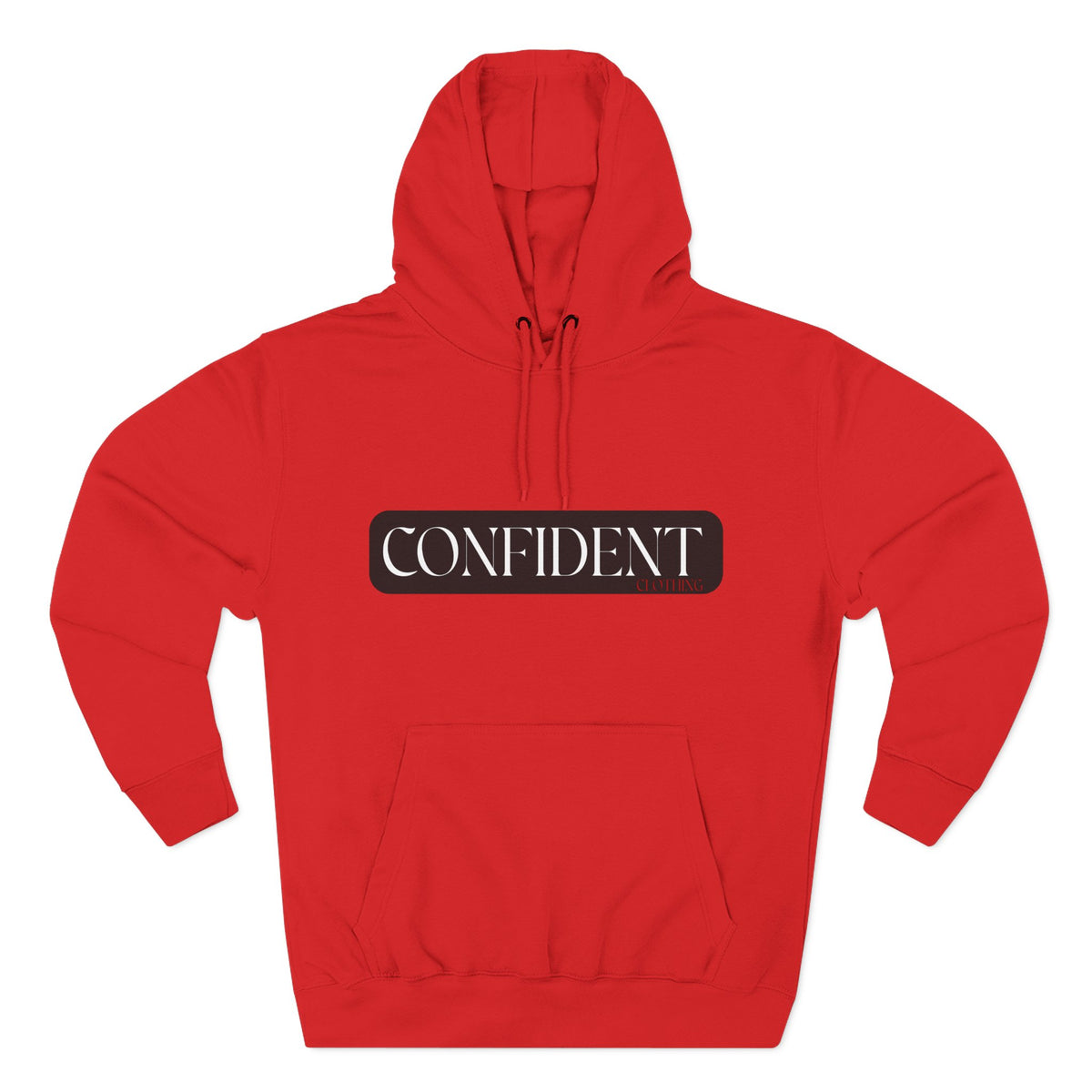 0.7 CONFIDENT CLOTHING Motivational Hoodie