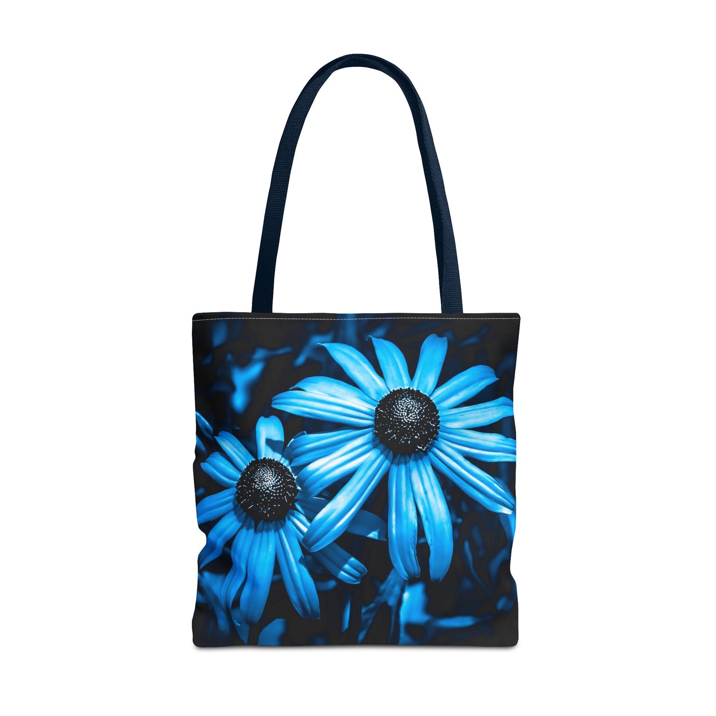Turquoise Sunflower Tote Bag