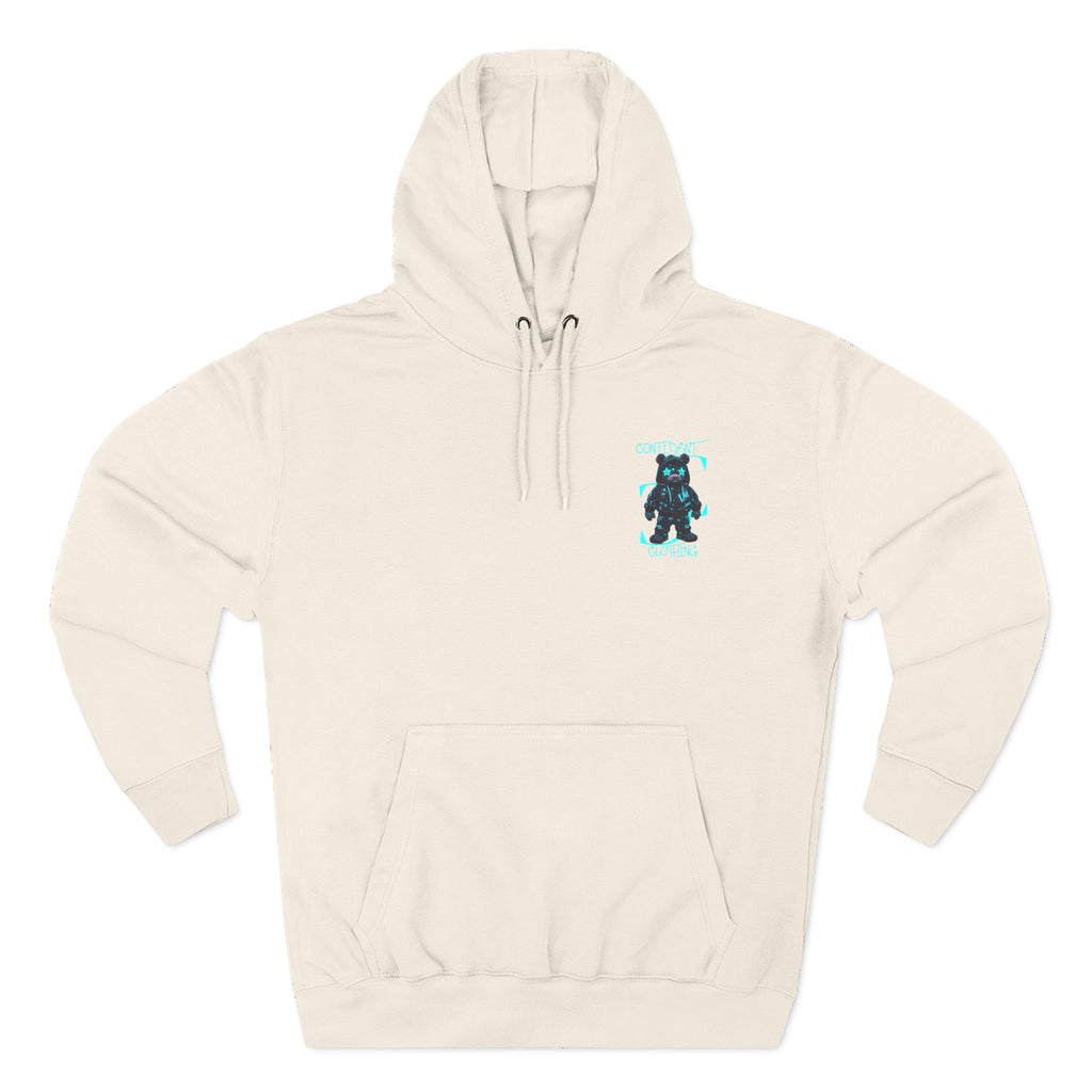 0.12 Confident Clothing Superstar Bear Graphic Fleece Hoodie