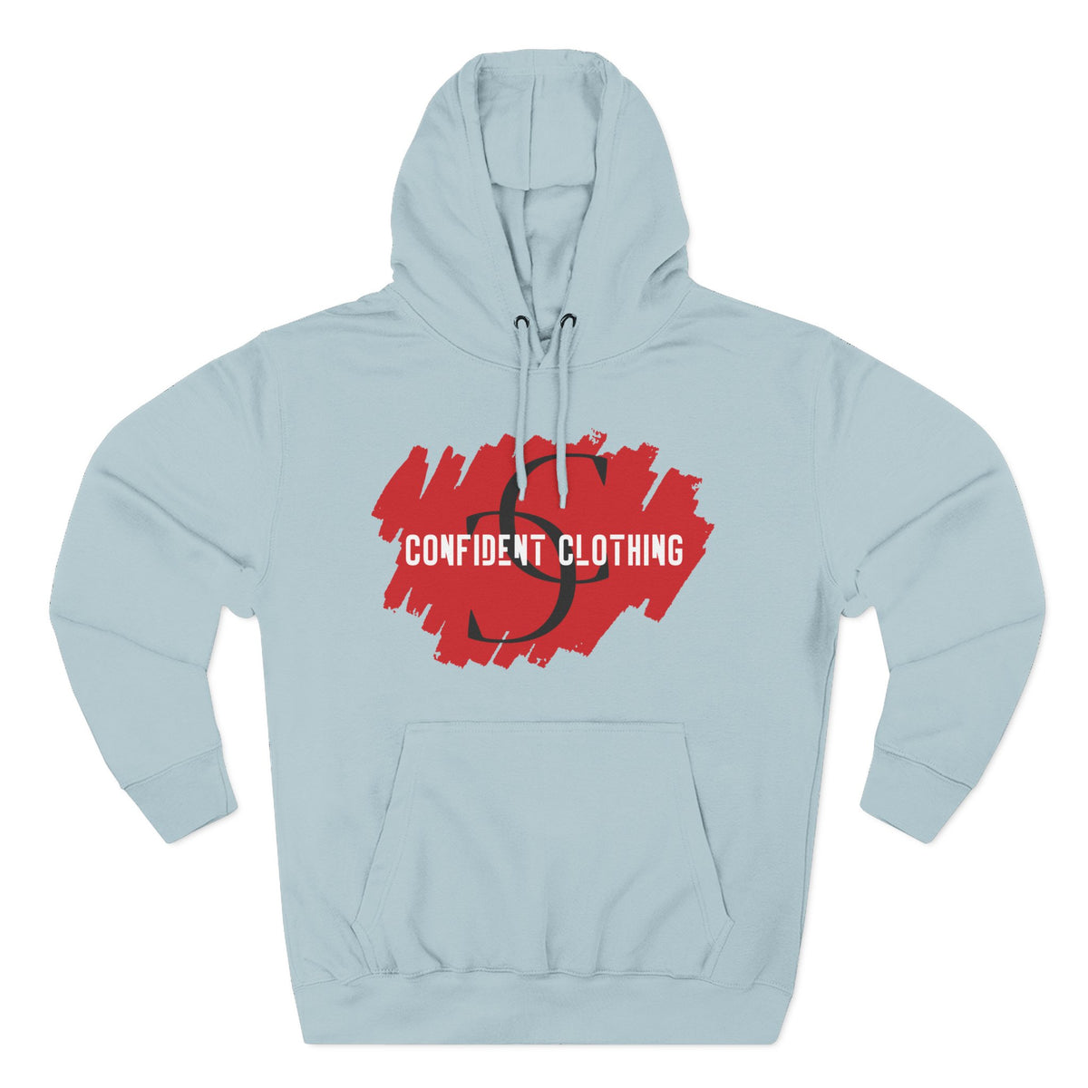 1.6 Confident Clothing Graphic Fleece Hoodie