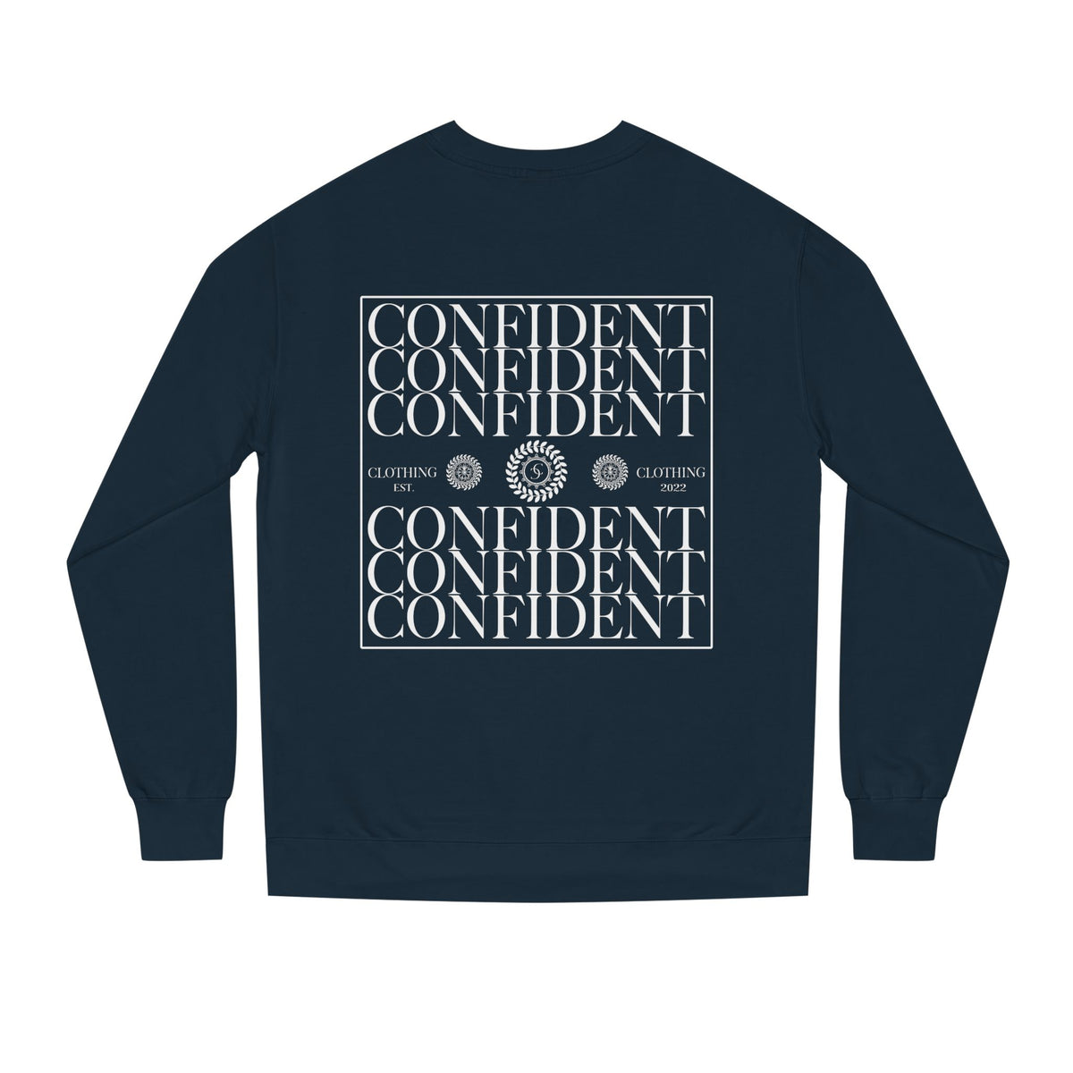 0.5 Confident Clothing Unisex Crew Neck Sweatshirt