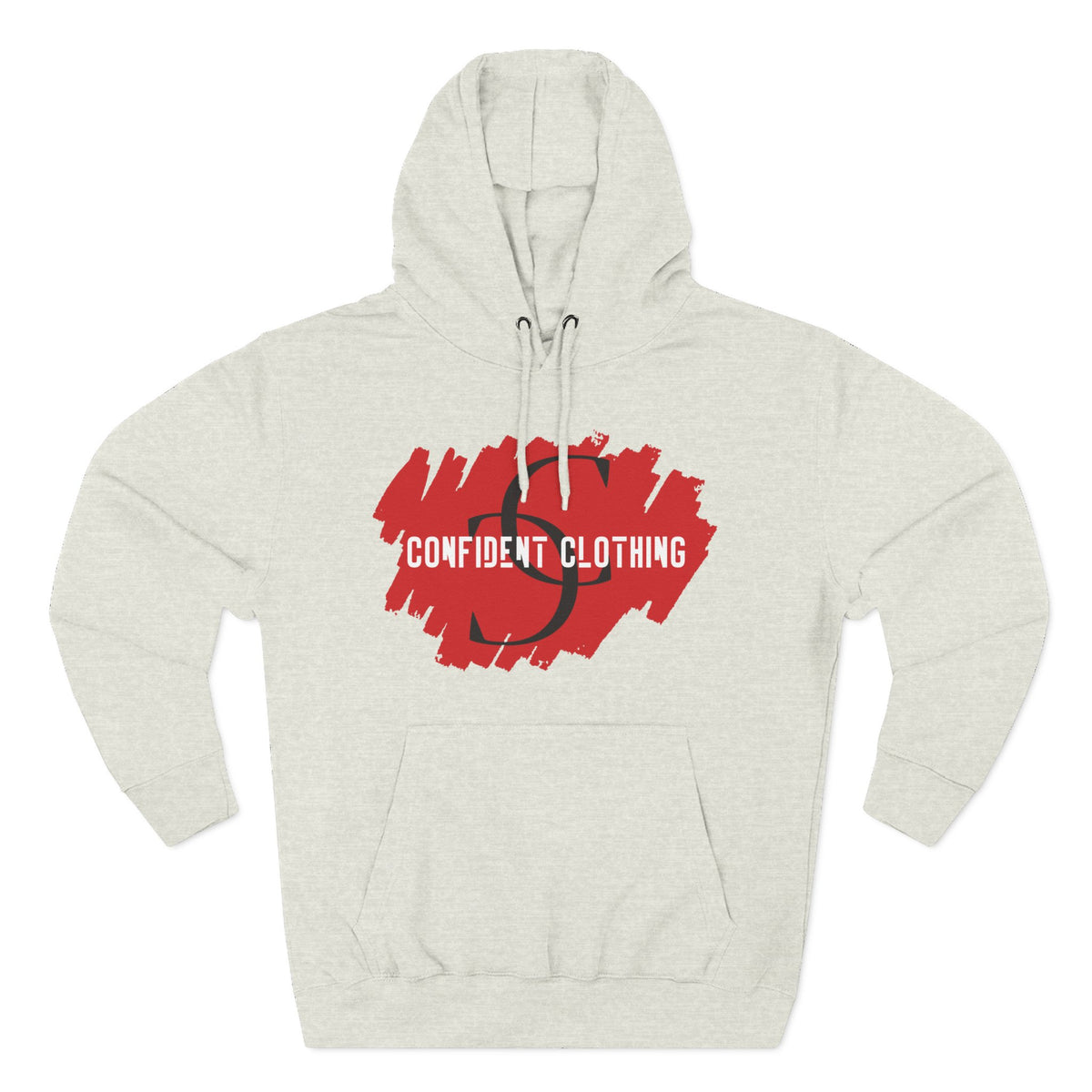 1.6 Confident Clothing Graphic Fleece Hoodie