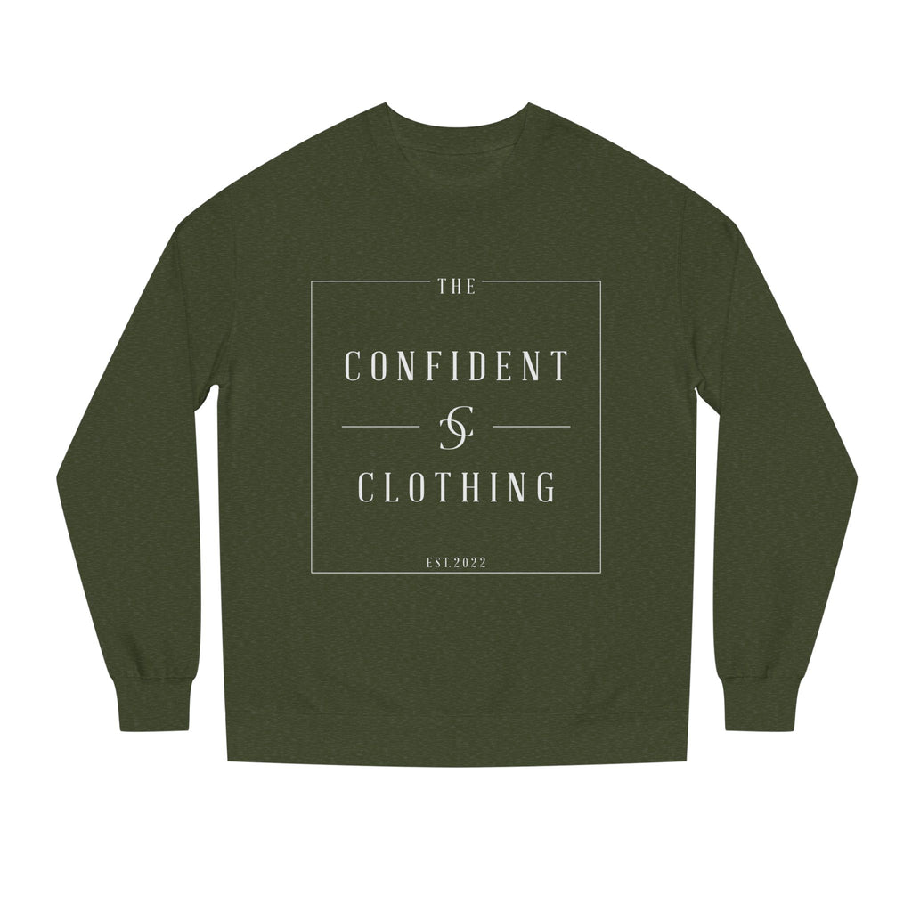 0.4 Confident Clothing Unisex Crew Neck Sweatshirt