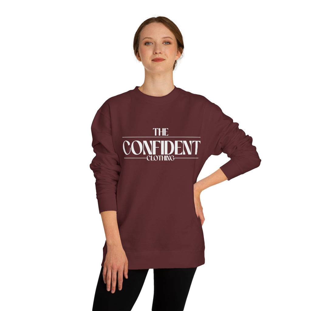 0.3 Confident Clothing Unisex Crew Neck Sweatshirt