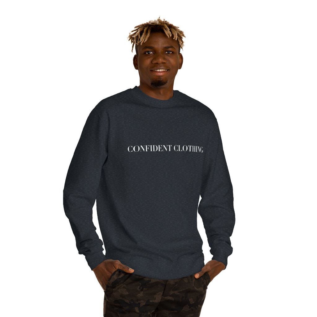0.8 Confident Clothing Unisex Crew Neck Sweatshirt