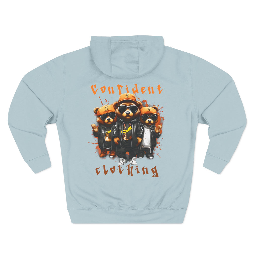 Confident Clothing Raccoon Crew Fleece Hoodie