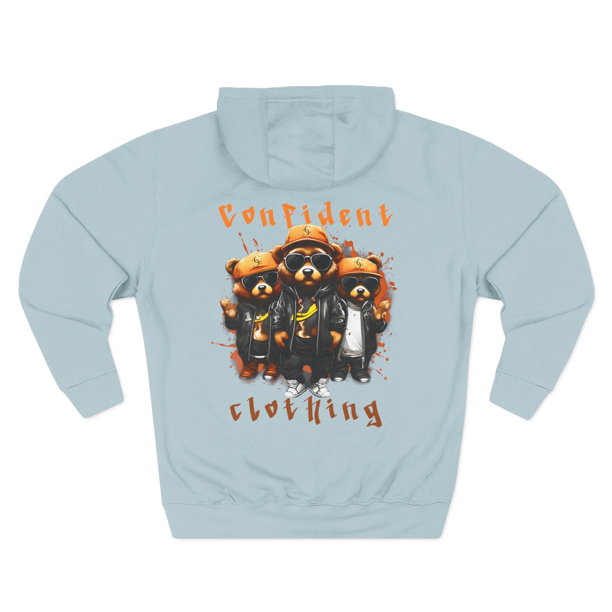 Confident Clothing Raccoon Crew Fleece Hoodie