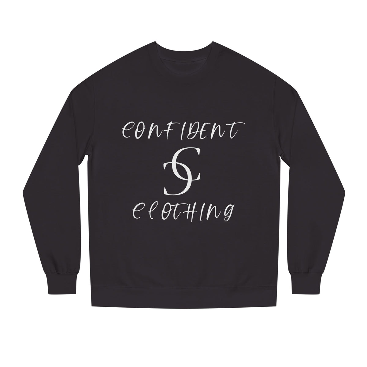0.6 Confident Clothing Unisex Crew Neck Sweatshirt