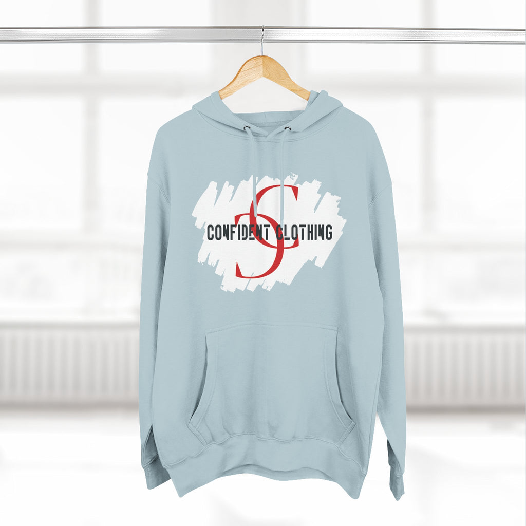 1.8 Confident Clothing Logo Fleece Hoodie