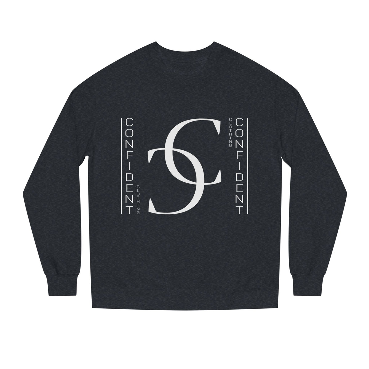 0.2 Confident Clothing Unisex Crew Neck Sweatshirt