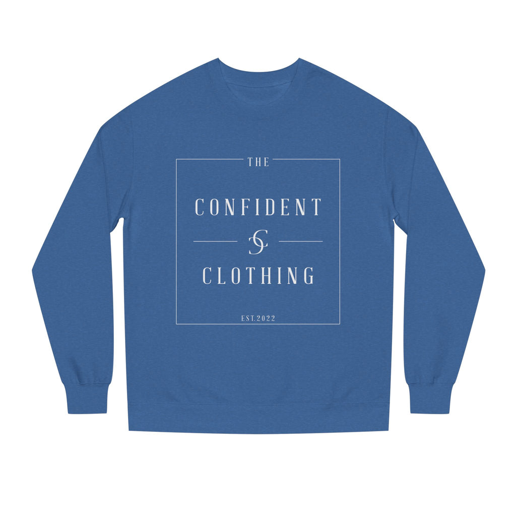 0.4 Confident Clothing Unisex Crew Neck Sweatshirt