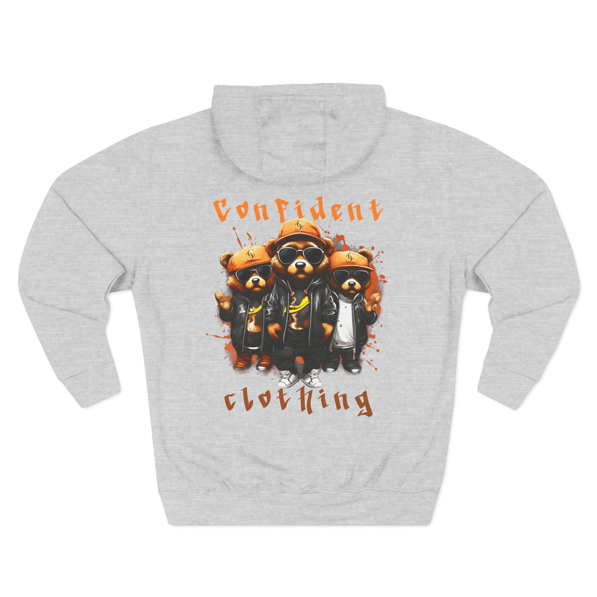 Confident Clothing Raccoon Crew Fleece Hoodie