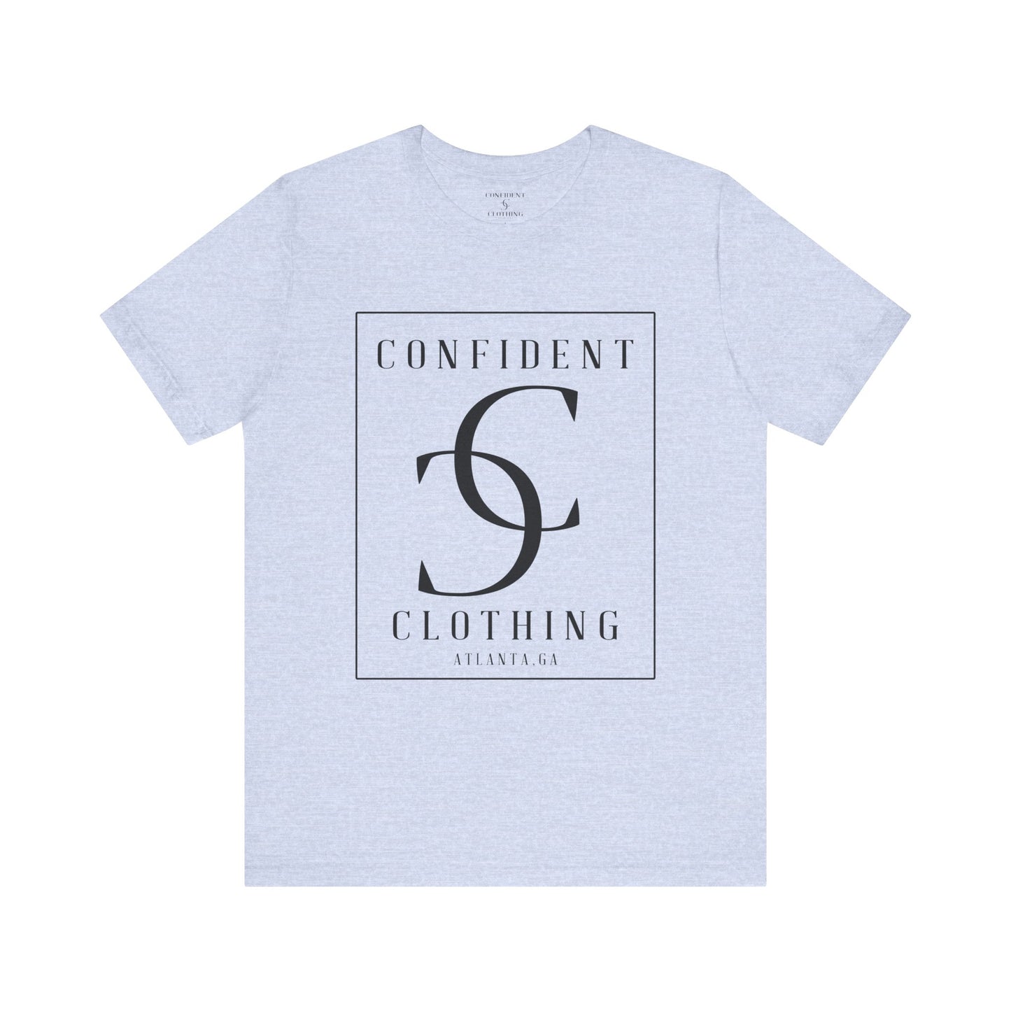 cc (Unisex) multi-color Jersey Short Sleeve Tee (black logo)