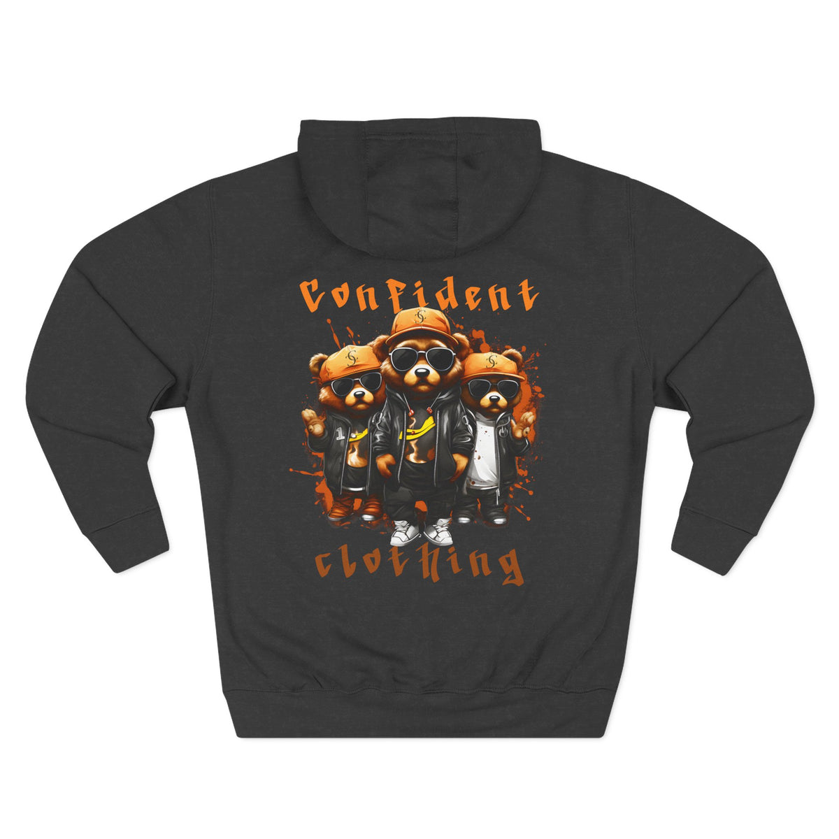 Confident Clothing Raccoon Crew Fleece Hoodie