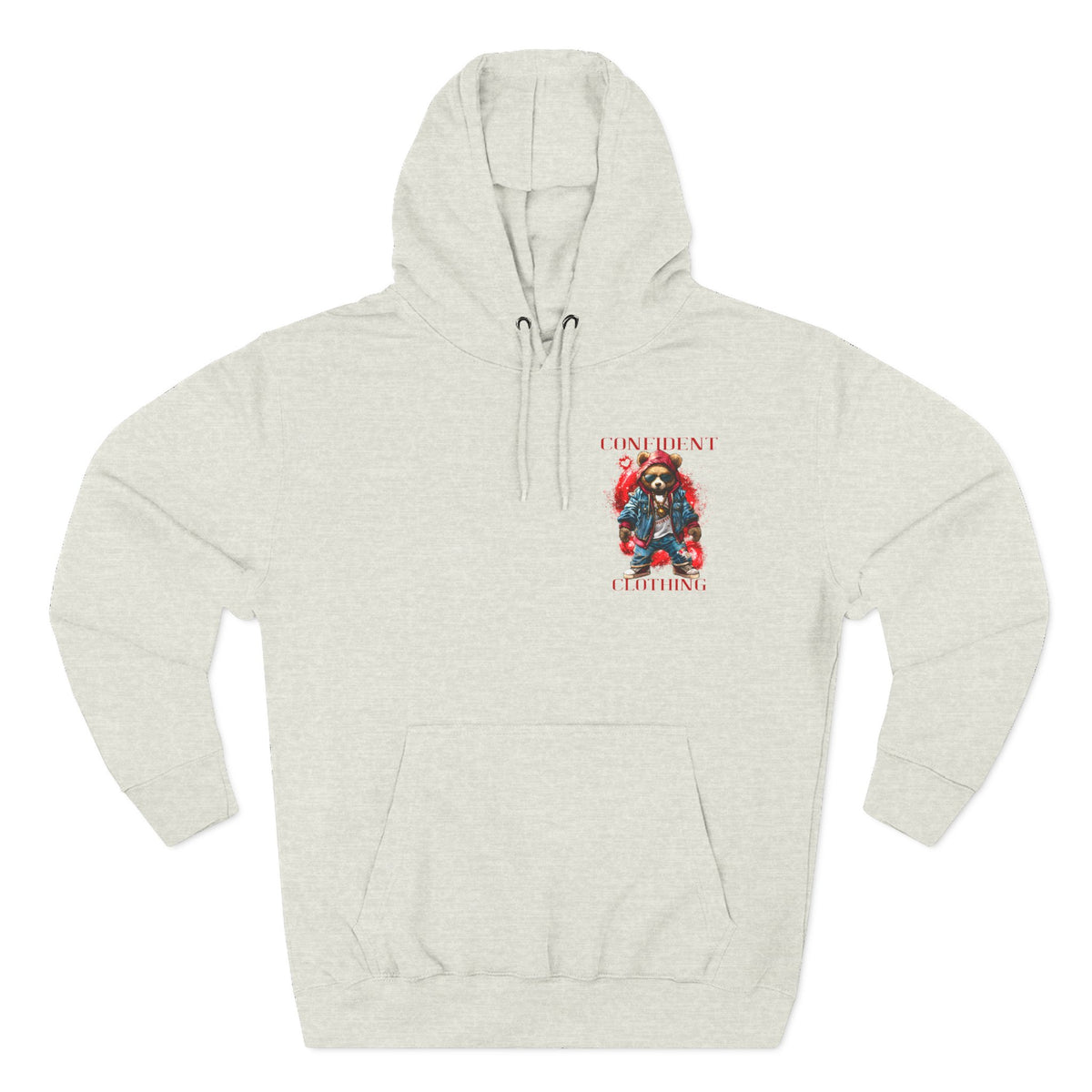 Confident Clothing Galaxy Bear Graphic Hoodie