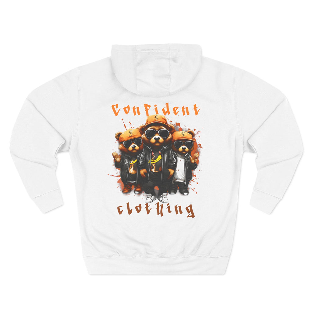 Confident Clothing Raccoon Crew Fleece Hoodie
