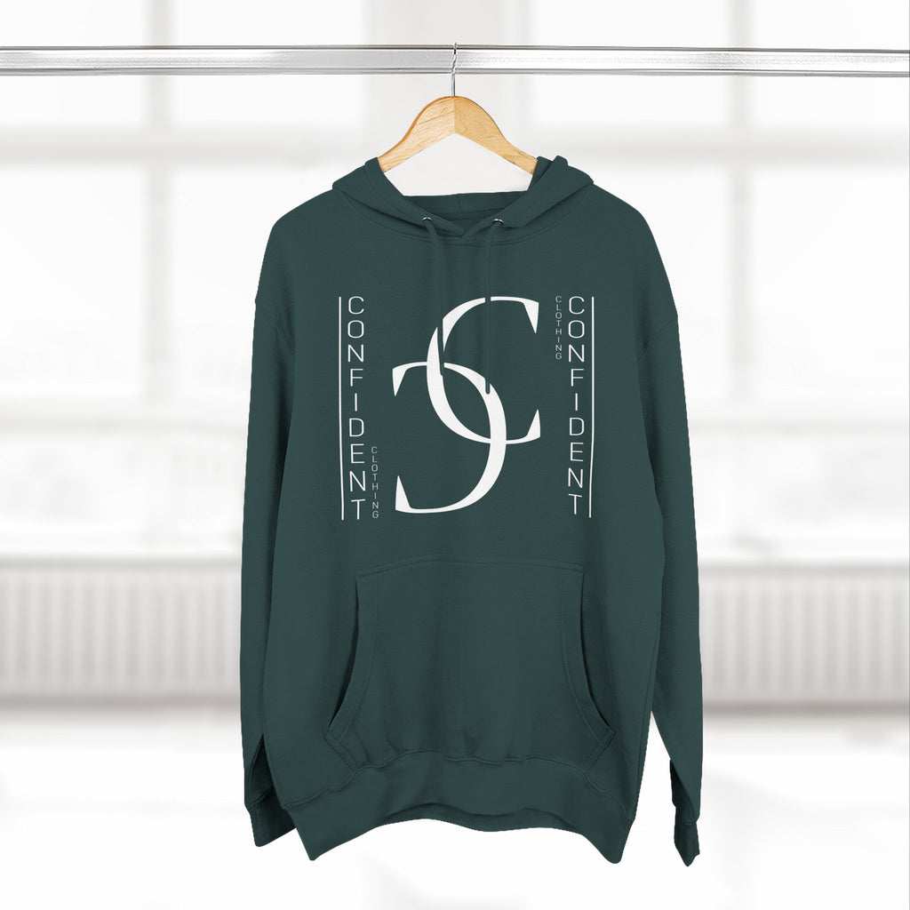 1.2 Confident Clothing Casual Graphic Fleece Hoodie
