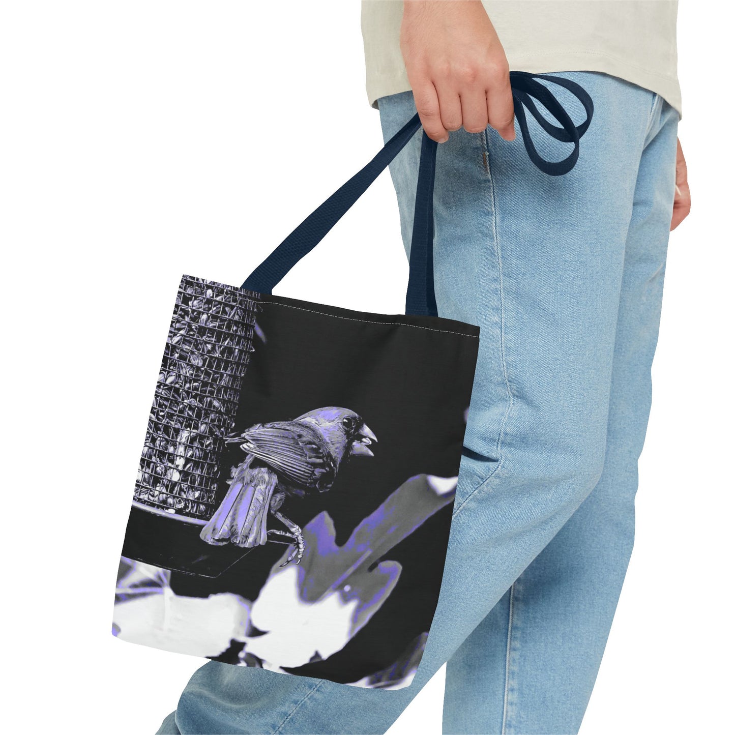 Sunflower seed Bird Tote Bag