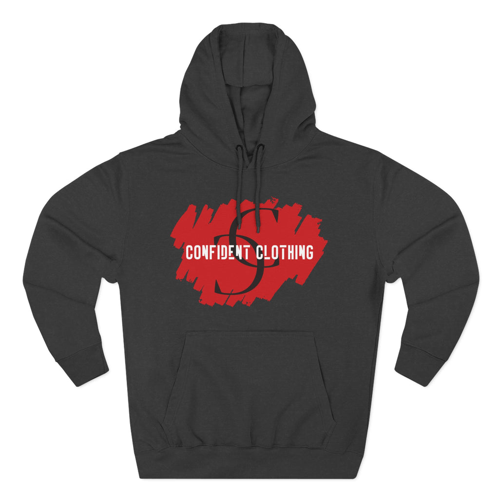 1.6 Confident Clothing Graphic Fleece Hoodie