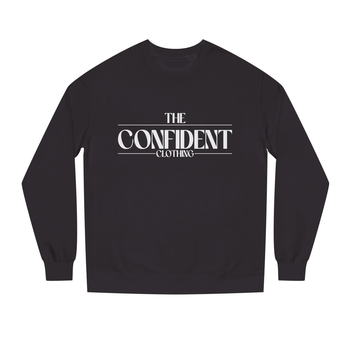 0.3 Confident Clothing Unisex Crew Neck Sweatshirt