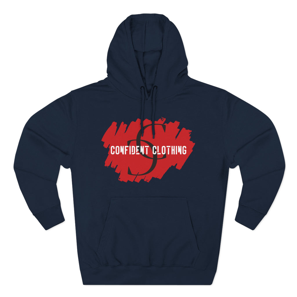 1.6 Confident Clothing Graphic Fleece Hoodie