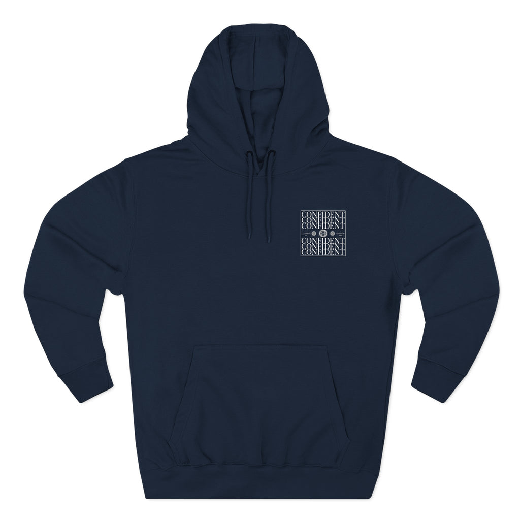 0.9 Confident Clothing Graphic Fleece Hoodie