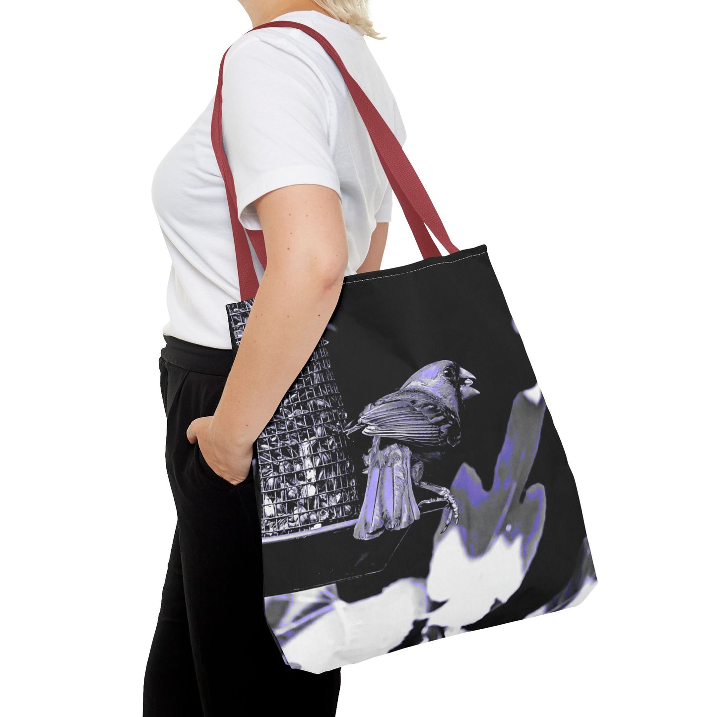 Sunflower seed Bird Tote Bag