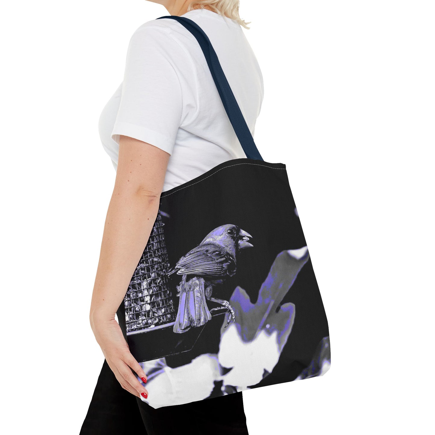 Sunflower seed Bird Tote Bag