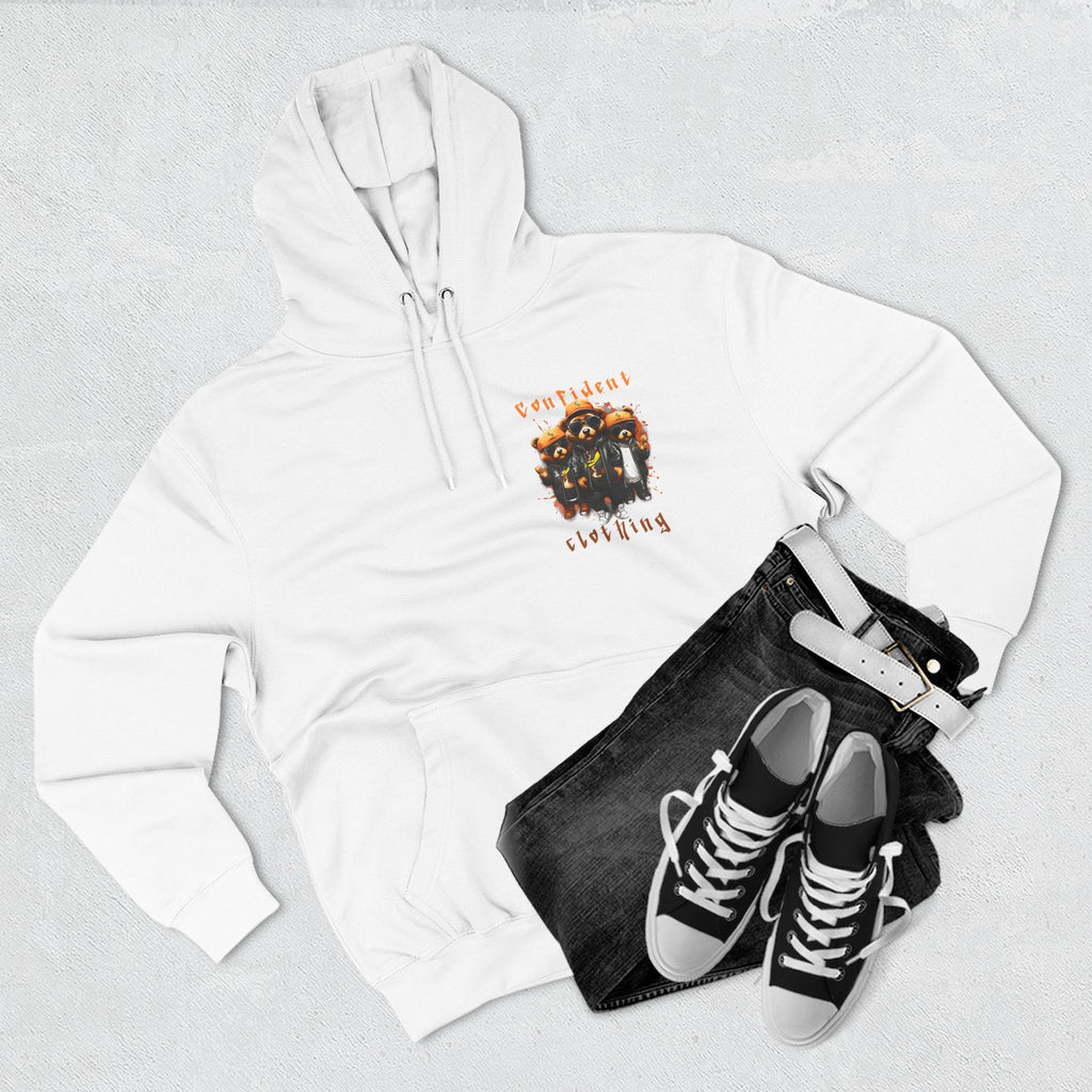 Confident Clothing Raccoon Crew Fleece Hoodie
