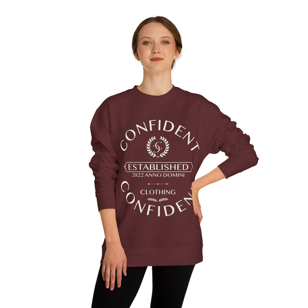0.1 Confident Clothing Unisex Crew Neck Sweatshirt