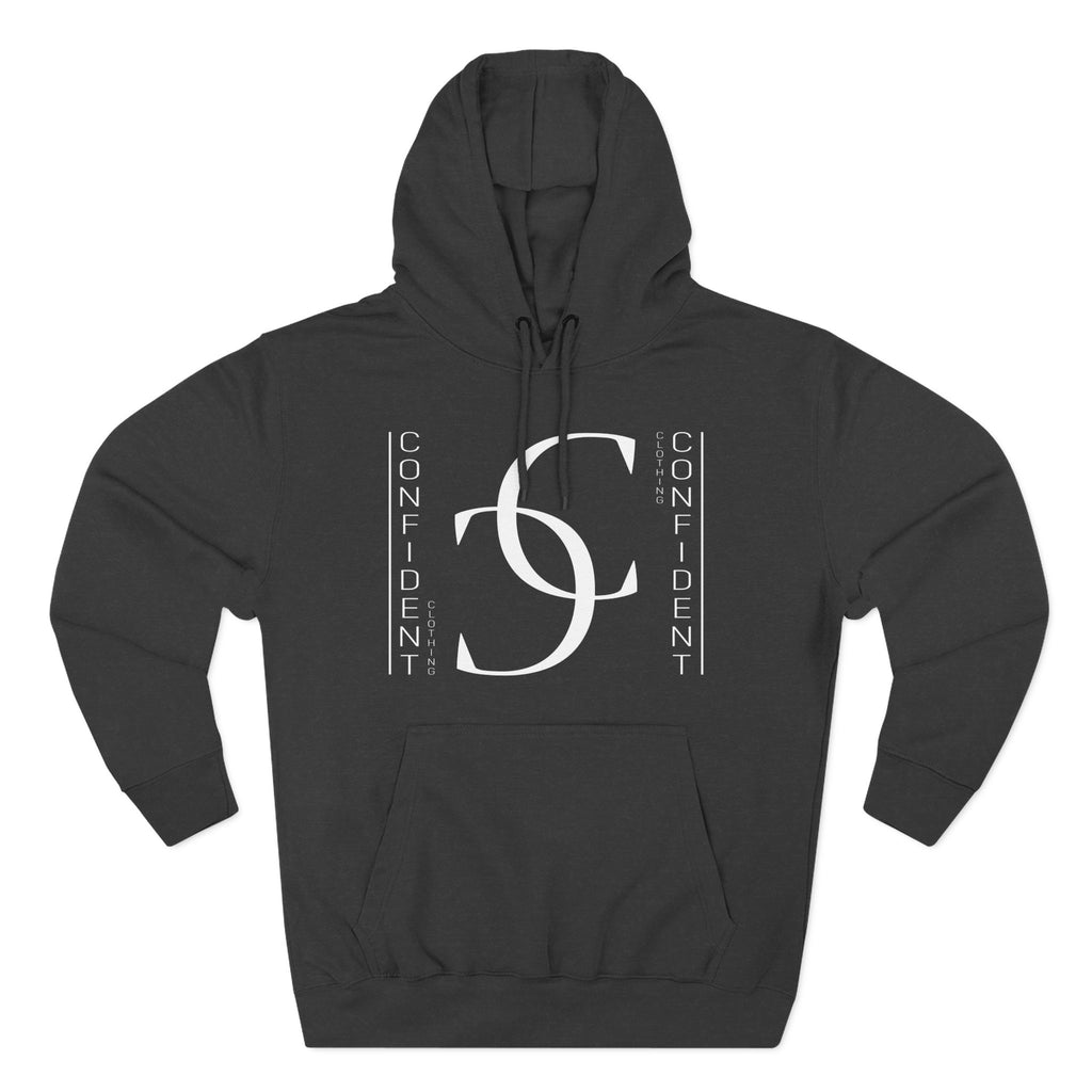 1.2 Confident Clothing Casual Graphic Fleece Hoodie