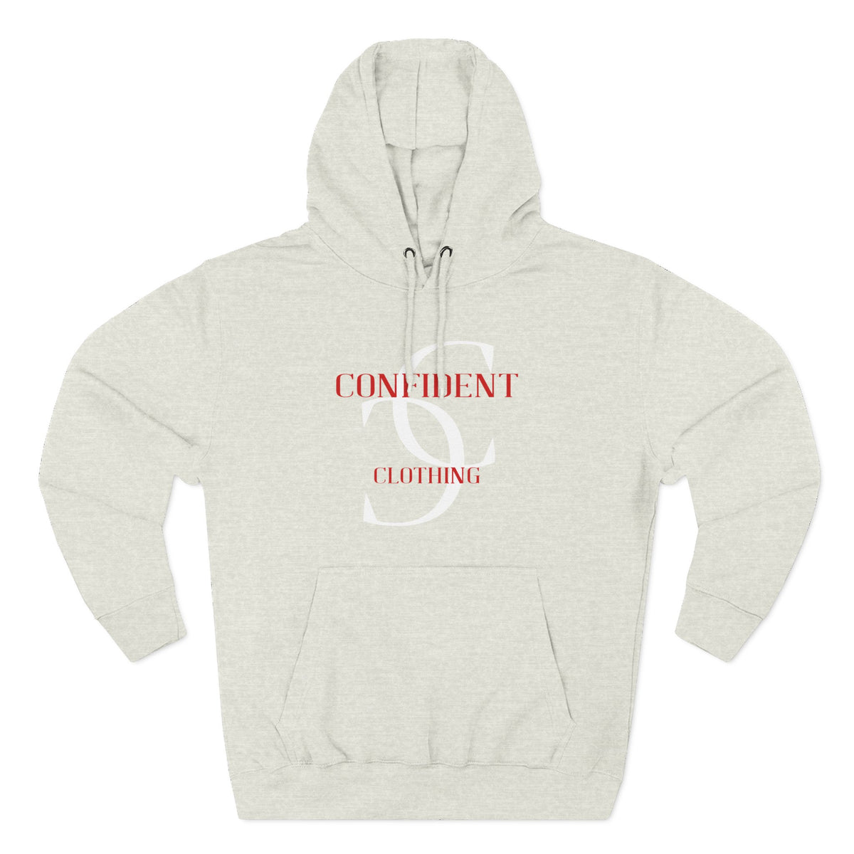 0.5 Confident Clothing Big Face Fleece Hoodie