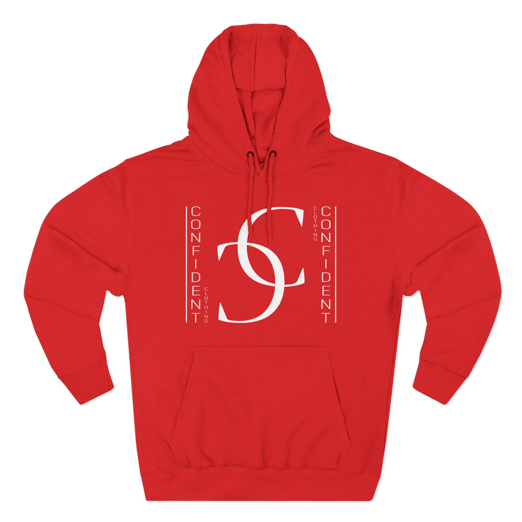 1.2 Confident Clothing Casual Graphic Fleece Hoodie