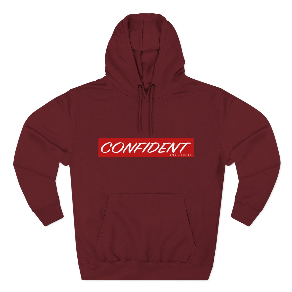 0.7 CONFIDENT CLOTHING Motivational Hoodie